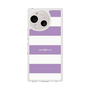 スリムプロテクションケース［ Big Border - Purple ］
