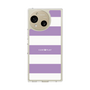 スリムプロテクションケース［ Big Border - Purple ］