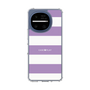 スリムプロテクションケース［ Big Border - Purple ］