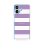 スリムプロテクションケース［ Big Border - Purple ］