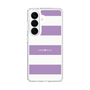 スリムプロテクションケース［ Big Border - Purple ］