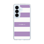 スリムプロテクションケース［ Big Border - Purple ］