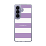スリムプロテクションケース［ Big Border - Purple ］