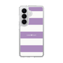 スリムプロテクションケース［ Big Border - Purple ］