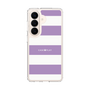 スリムプロテクションケース［ Big Border - Purple ］