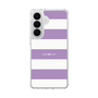 スリムプロテクションケース［ Big Border - Purple ］