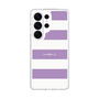 スリムプロテクションケース［ Big Border - Purple ］