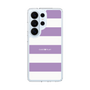 スリムプロテクションケース［ Big Border - Purple ］