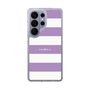 スリムプロテクションケース［ Big Border - Purple ］