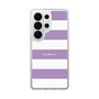スリムプロテクションケース［ Big Border - Purple ］