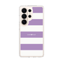 スリムプロテクションケース［ Big Border - Purple ］
