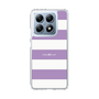 スリムプロテクションケース［ Big Border - Purple ］