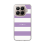 スリムプロテクションケース［ Big Border - Purple ］