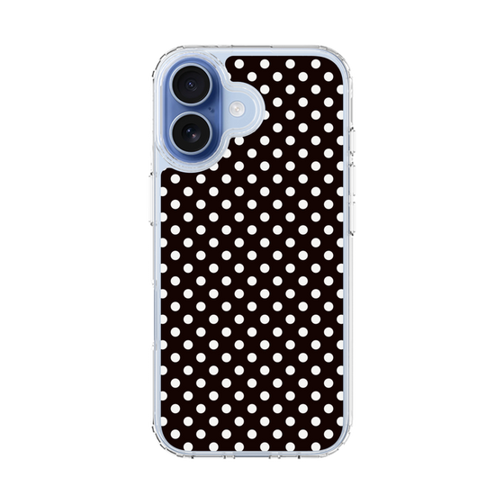 スリムプロテクションケース［ Small Dot - Black ］