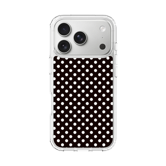 スリムプロテクションケース［ Small Dot - Black ］