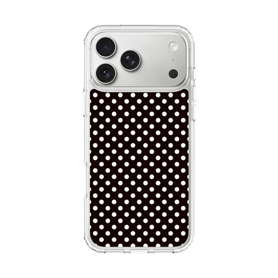 スリムプロテクションケース［ Small Dot - Black ］