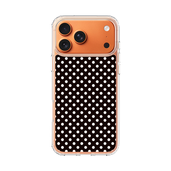 スリムプロテクションケース［ Small Dot - Black ］