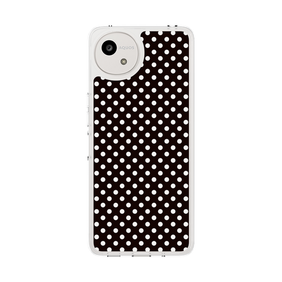 スリムプロテクションケース［ Small Dot - Black ］