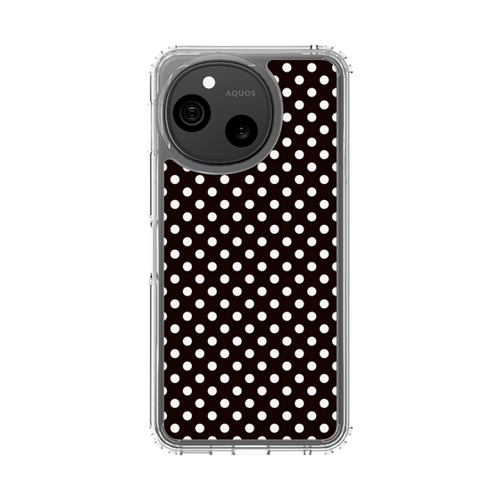 スリムプロテクションケース［ Small Dot - Black ］