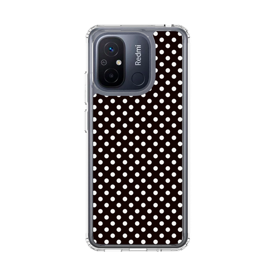 スリムプロテクションケース［ Small Dot - Black ］