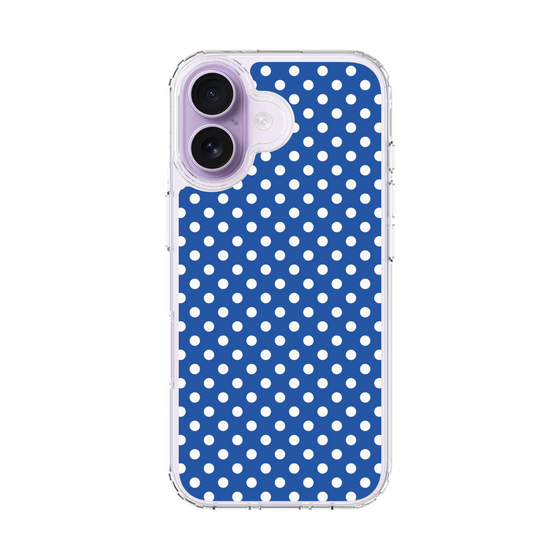 スリムプロテクションケース［ Small Dot - Blue ］