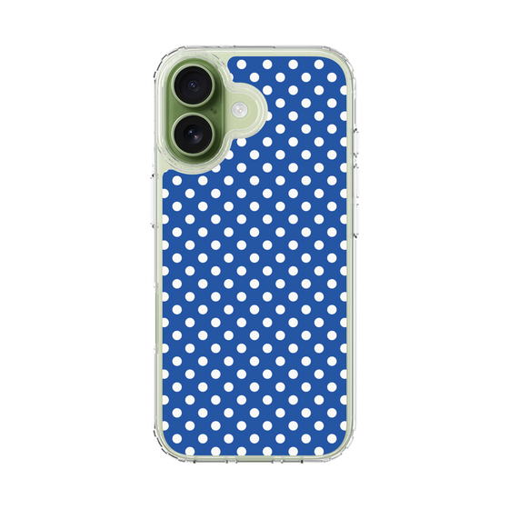 スリムプロテクションケース［ Small Dot - Blue ］