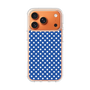 スリムプロテクションケース［ Small Dot - Blue ］
