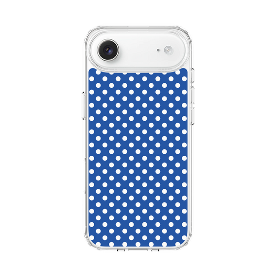 スリムプロテクションケース［ Small Dot - Blue ］