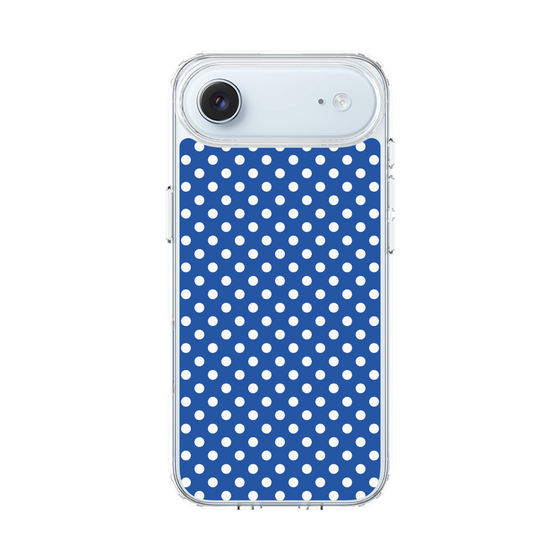 スリムプロテクションケース［ Small Dot - Blue ］