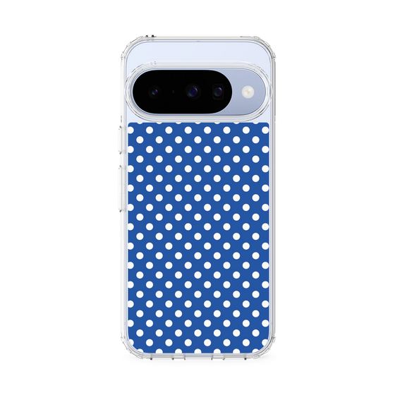 スリムプロテクションケース［ Small Dot - Blue ］