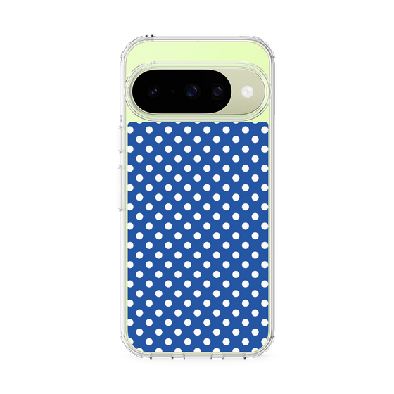 スリムプロテクションケース［ Small Dot - Blue ］
