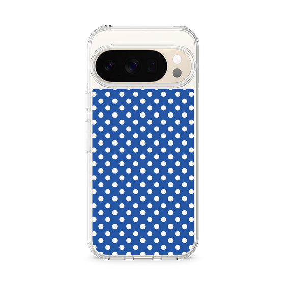 スリムプロテクションケース［ Small Dot - Blue ］