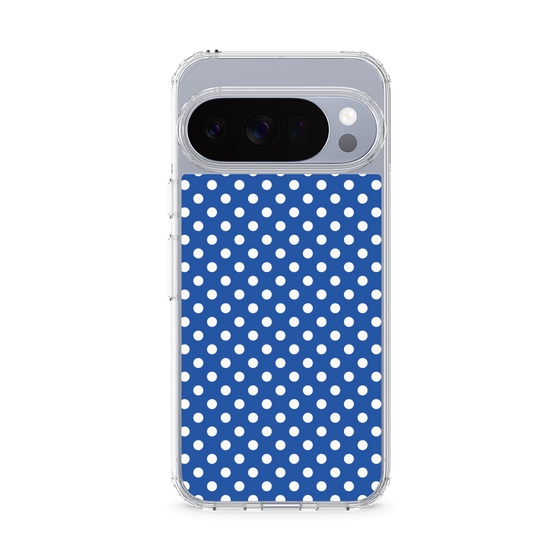 スリムプロテクションケース［ Small Dot - Blue ］