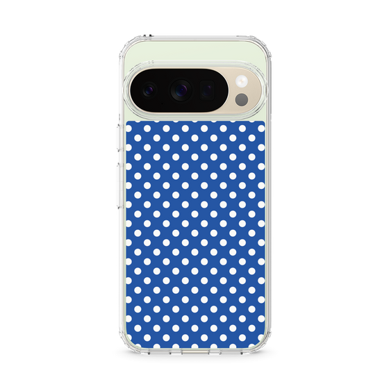 スリムプロテクションケース［ Small Dot - Blue ］