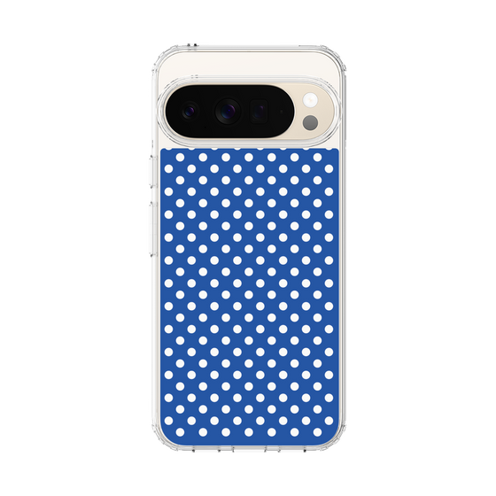 スリムプロテクションケース［ Small Dot - Blue ］
