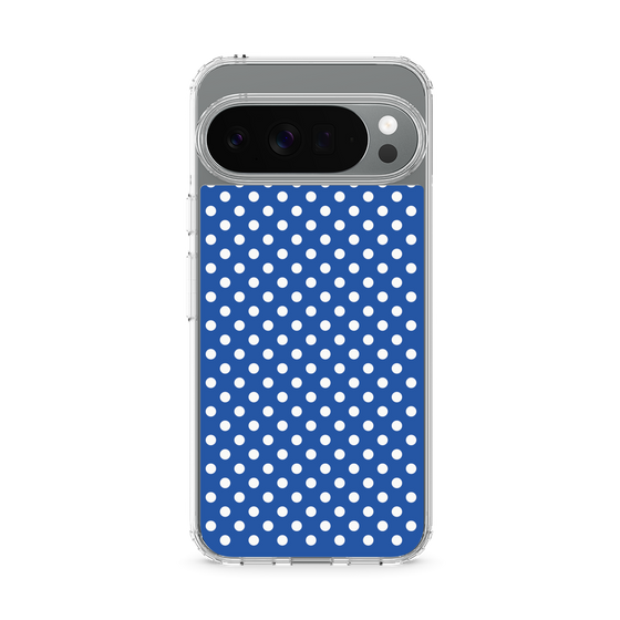 スリムプロテクションケース［ Small Dot - Blue ］