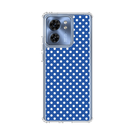 スリムプロテクションケース［ Small Dot - Blue ］