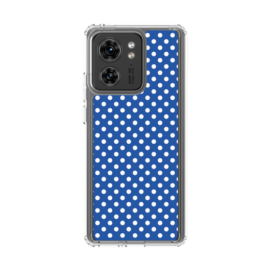 スリムプロテクションケース［ Small Dot - Blue ］