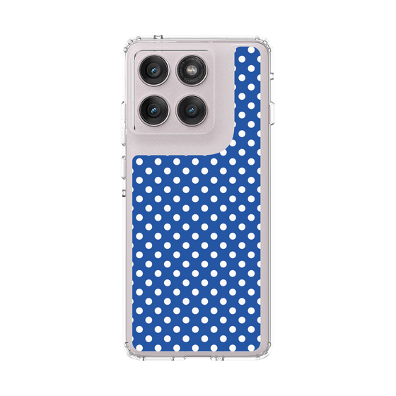 スリムプロテクションケース［ Small Dot - Blue ］