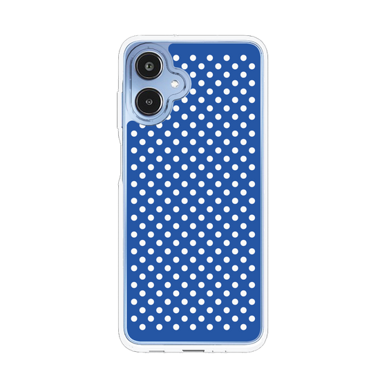 スリムプロテクションケース［ Small Dot - Blue ］