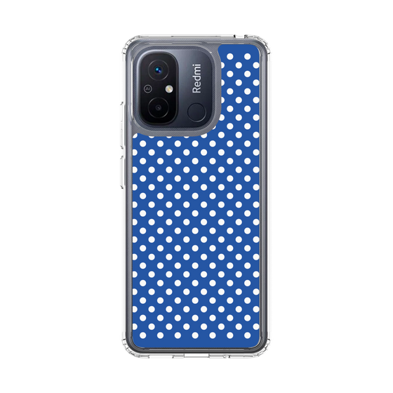 スリムプロテクションケース［ Small Dot - Blue ］