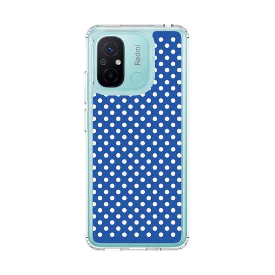 スリムプロテクションケース［ Small Dot - Blue ］