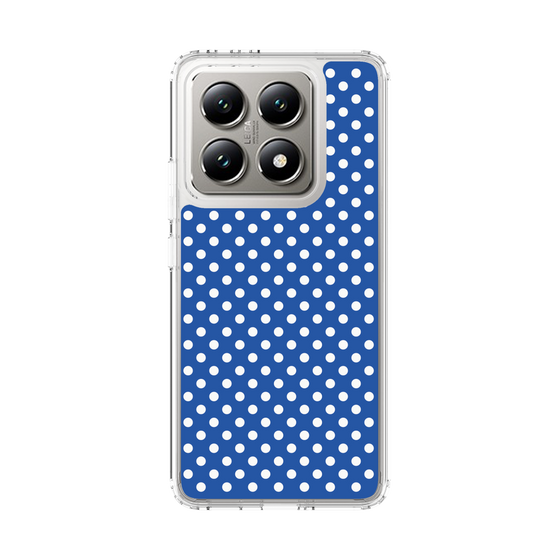 スリムプロテクションケース［ Small Dot - Blue ］