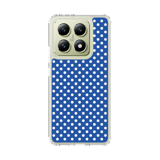 スリムプロテクションケース［ Small Dot - Blue ］