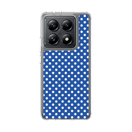 スリムプロテクションケース［ Small Dot - Blue ］