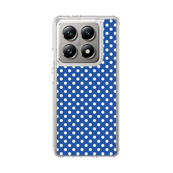スリムプロテクションケース［ Small Dot - Blue ］