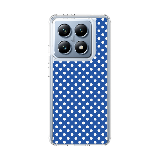 スリムプロテクションケース［ Small Dot - Blue ］