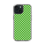 スリムプロテクションケース［ Small Dot - Green ］