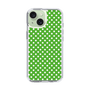 スリムプロテクションケース［ Small Dot - Green ］