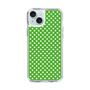 スリムプロテクションケース［ Small Dot - Green ］